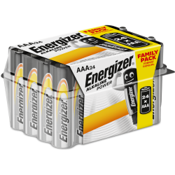 E300456503 Energizer Alkalické mikrotužkové batérie Alkaline Power AAA BB24