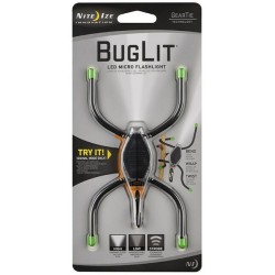 BGT02-07-1701 Nite Ize BugLit® LED Micro Flashlight - Black/Lime