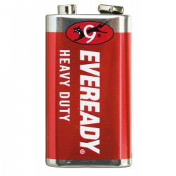 Energizer Eveready Heavy Duty Red 9V 6F22 9V zinkovo-chloridová batéria 1ks 8594005660151