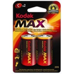 Kodak Alkaline Max alkalické batérie LR14 C BL2 2ks