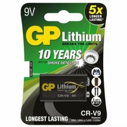 GP Lithium battery GP 9V CR-V9/L522/LA522/6f22