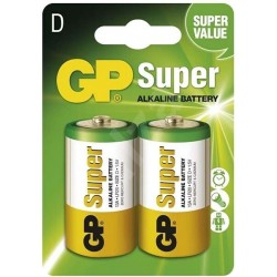 GP 2 x GP Super Alkaline LR20/D Alkaline Battery