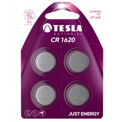 1099137156 Tesla CR 1620 Lithium, CR1620, BLISTER/4ks