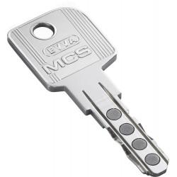 Magnetická bezpečnostná vložka EVVA MCS SYMO s 3 kľúčmi